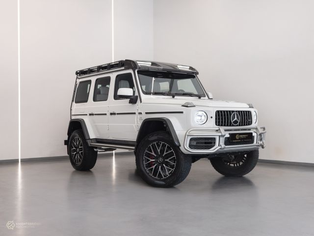 Used - Perfect Condition 2023 Mercedes-Benz G63 AMG 4x4² White exterior with White and Black interior at Knightsbridge Automotive