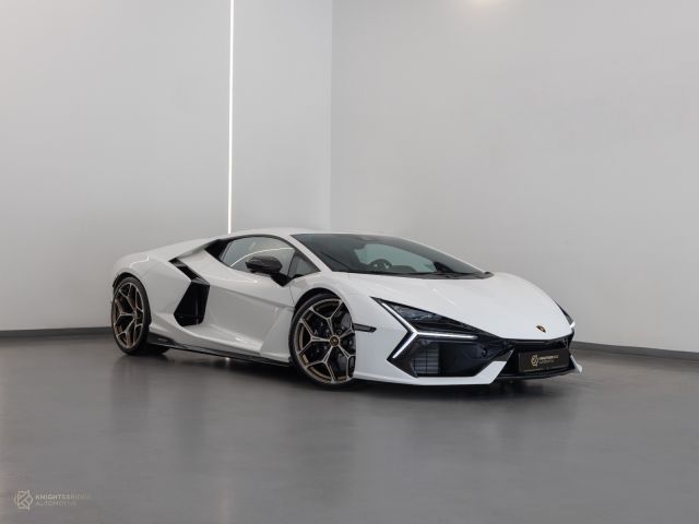 Used - Perfect Condition 2025 Lamborghini Revuelto LP1000-4 White exterior with Tan interior at Knightsbridge Automotive