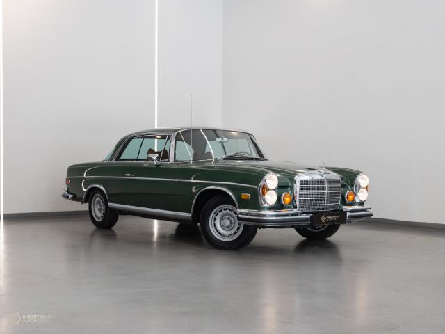 Used - Perfect Condition 1971 Mercedes-Benz 280 SE Green exterior with Brown interior at Knightsbridge Automotive
